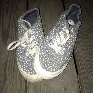 Flower Print Vans